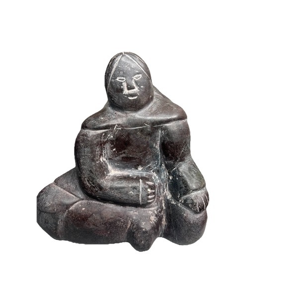 martha Tickiq Other - Martha Tickiq Mother And Child (Inuit,‎ 1939-2015)